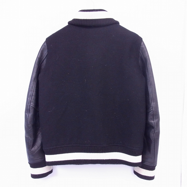 実際に弊社で買取させて頂いたmarka/マーカ アワードジャケット 袖革スタジャン/1の画像 1枚目