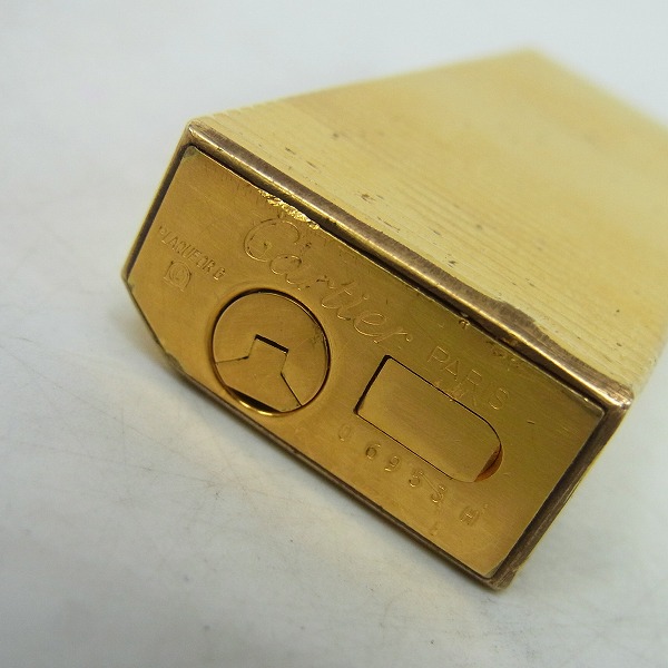 実際に弊社で買取させて頂いたCartier/カルティエ ガスライター ガスライター ゴールドの画像 2枚目