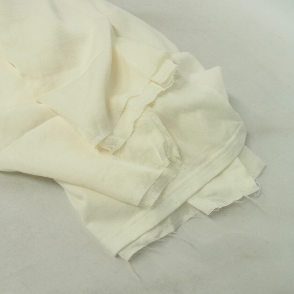 実際に弊社で買取させて頂いたBED J.W. FORD/ベッドフォード ラグラン レイヤードカットソー ホワイト 16SS-B-CS08/1の画像 6枚目