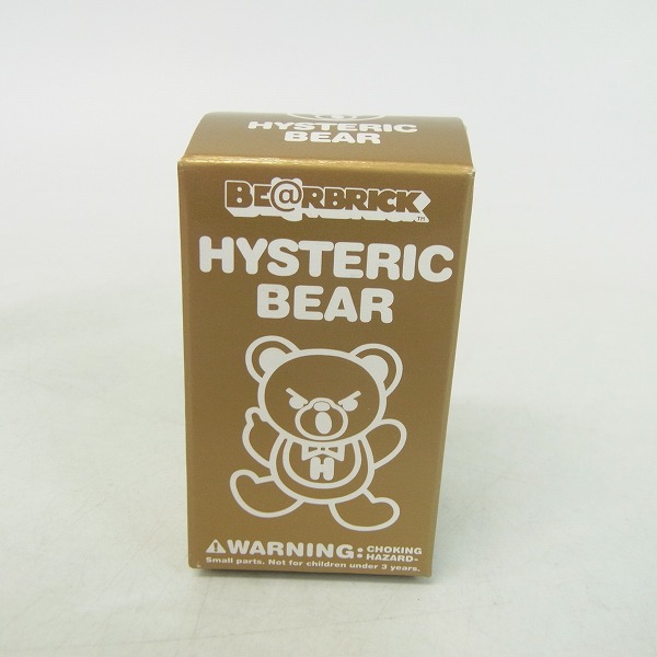 実際に弊社で買取させて頂いた【未開封】BE@RBRICK/ベアブリック HYSTERIC GLAMOUR/ヒステリックグラマー 金/ゴールド 100%