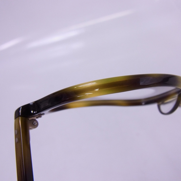 実際に弊社で買取させて頂いたOLIVER PEOPLES/オリバーピープルズ 2014MID KAMERON DM 眼鏡/メガネフレームの画像 5枚目