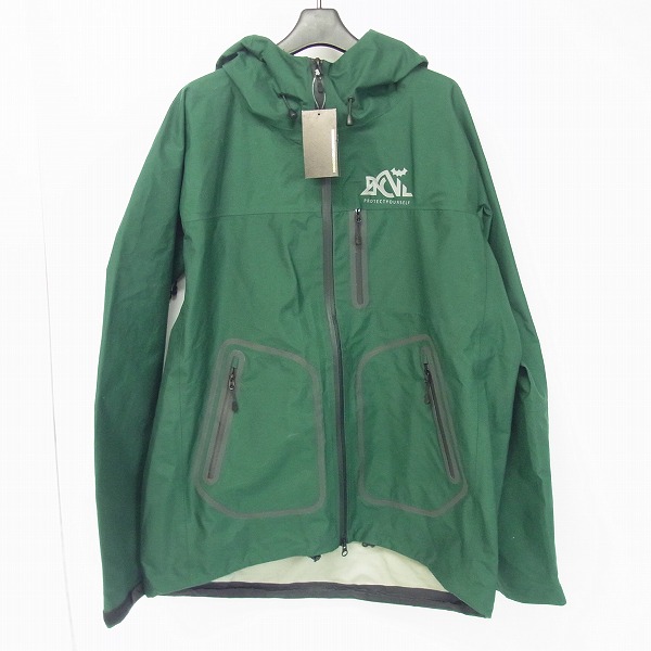 実際に弊社で買取させて頂いた【未使用】Back Channel/バックチャンネル 3レイヤー マウンテンパーカー/XL