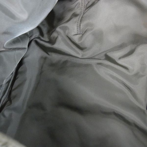 実際に弊社で買取させて頂いたSTUSSY×ALPHA×fragment design MA-1 フライトジャケット カーキ/Mの画像 5枚目
