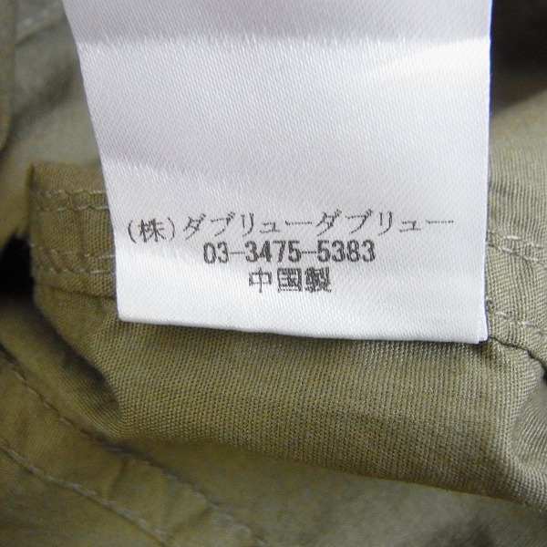 実際に弊社で買取させて頂いた【未使用】BUFFALO BOBS/バッファローボブズ ミリタリーシャツ/1の画像 4枚目