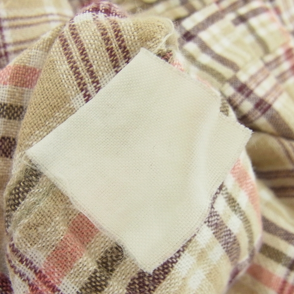 実際に弊社で買取させて頂いたGOODENOUGH/グッドイナフ チェックシャツの画像 3枚目