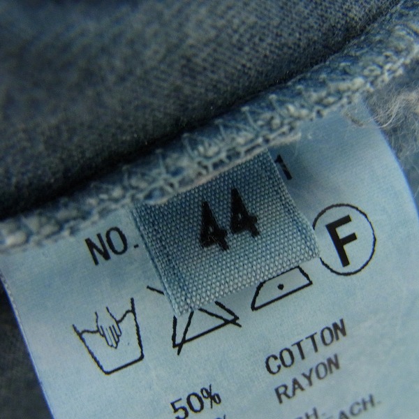 実際に弊社で買取させて頂いたFACTOTUM UNDERWEAR LINE/ファクトタム ヘンリーネック カットソー/44の画像 3枚目