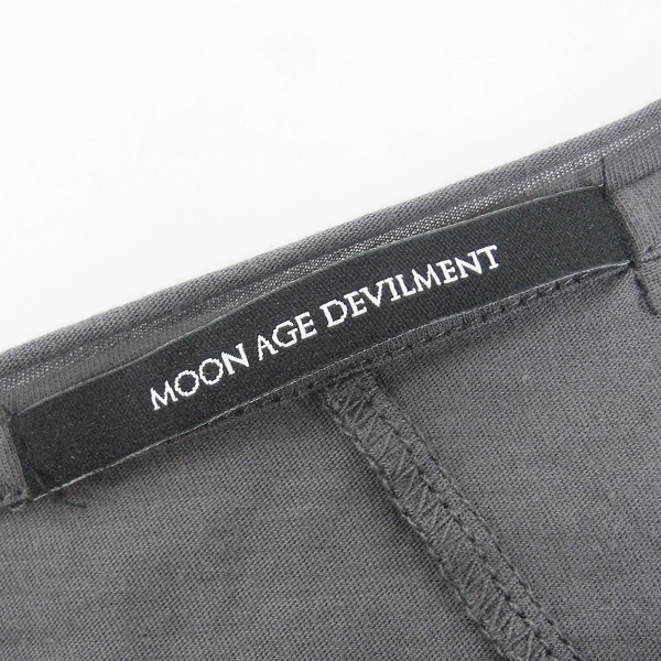 実際に弊社で買取させて頂いたMoonage Devilment/ムーンエイジデビルメント MAD 長袖 カットソー/Tシャツ MAD-002/Sの画像 2枚目