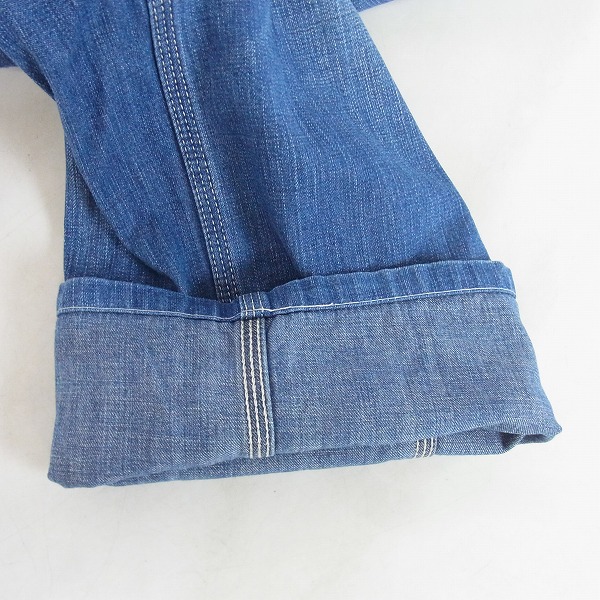 実際に弊社で買取させて頂いたBLUE BLUE/ブルーブルー ストレートデニムパンツ/3の画像 7枚目