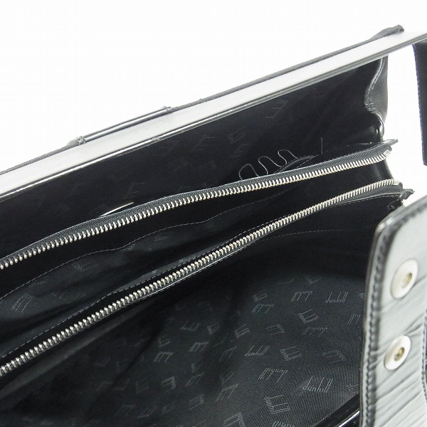 実際に弊社で買取させて頂いたdunhill/ダンヒル レザー 2WAY ショルダー ドクターバッグ/ダレスバッグ  の画像 4枚目