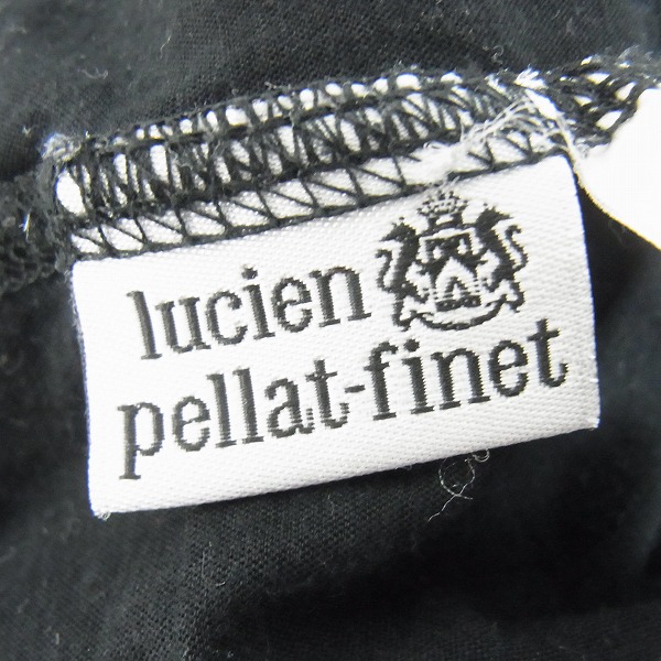 実際に弊社で買取させて頂いたlucien pellat-finet/ルシアンペラフィネ  スカル/レインボー プリントTシャツ XLの画像 2枚目