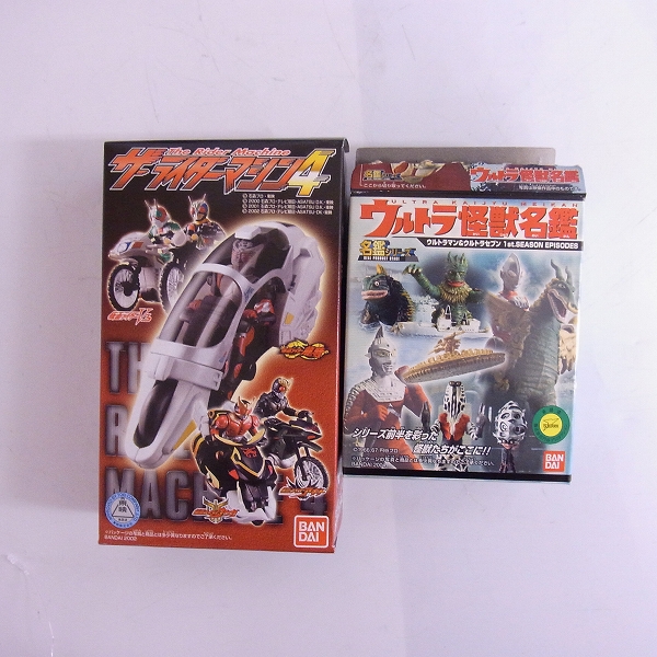 実際に弊社で買取させて頂いた★BANDAI/バンダイ ウルトラマン 究極大怪獣シリーズ　仮面ライダー ライダー怪人名鑑 等 20点以上 おまとめの画像 2枚目