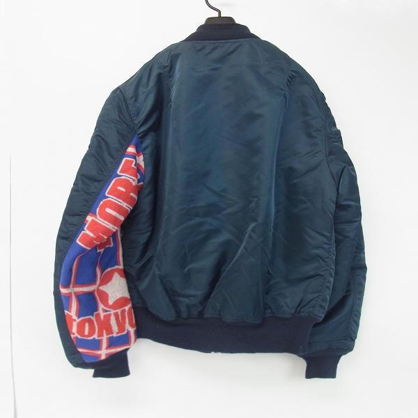 実際に弊社で買取させて頂いたELECTRIC COTTAGE×good enough×ALPHA/エレクトリック コテージ×グッドイナフ×アルファ MA-1/Lの画像 1枚目