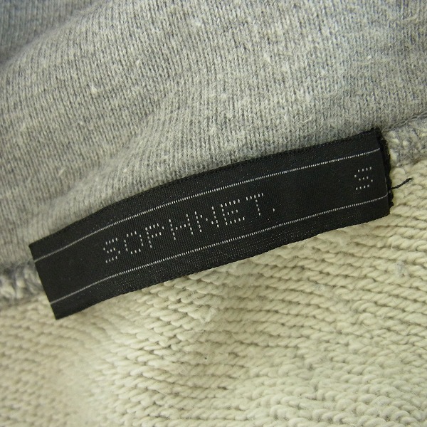 実際に弊社で買取させて頂いたSOPHNET./ソフネット 15SS ALPHABET PULL OVER SWEAT PARKA SOPH-150163/Sの画像 2枚目