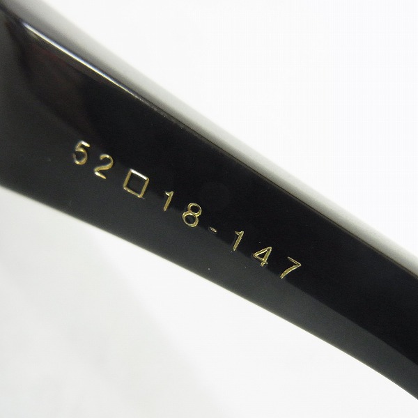 実際に弊社で買取させて頂いたDITA/ディータ GRAND RESERVE TWO メガネフレーム DRX-2061-B-BLK-GLD-52の画像 4枚目