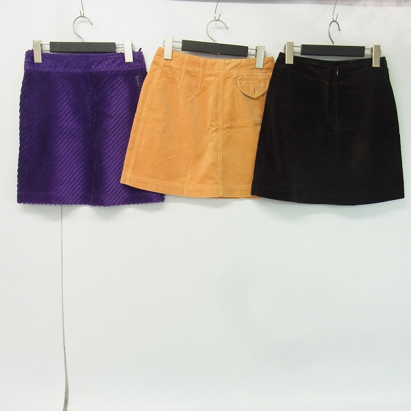 実際に弊社で買取させて頂いたARMANI JEANS /アルマーニジーンズ レディース スカート 3点セットの画像 1枚目