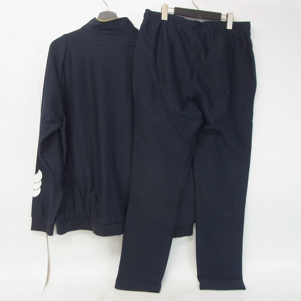 実際に弊社で買取させて頂いた【未使用】CANTERBURY/カンタベリー トレーニングスウェット ジャケット パンツ ネイビー 2点セットの画像 1枚目