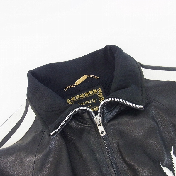 実際に弊社で買取させて頂いたdrestrip/ドレストリップ ディアスキン レザージャージ/2の画像 4枚目