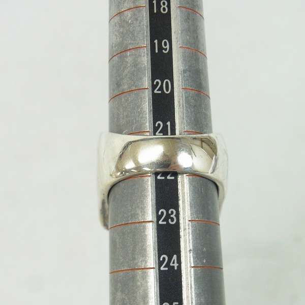 実際に弊社で買取させて頂いたCRAZY PIG/クレイジーピッグ スモールエビルスカルリング/21.5号の画像 6枚目