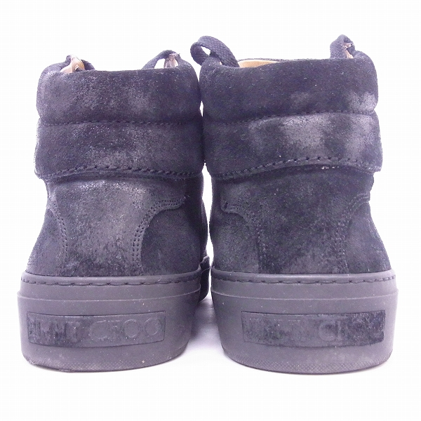 実際に弊社で買取させて頂いたJIMMY CHOO/ジミーチュウ ヌバック ハイカットスニーカー 42の画像 1枚目