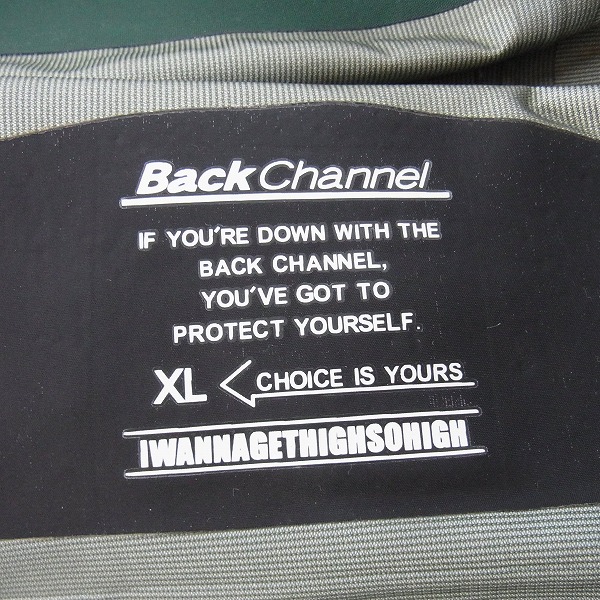 実際に弊社で買取させて頂いた【未使用】Back Channel/バックチャンネル 3レイヤー マウンテンパーカー/XLの画像 2枚目