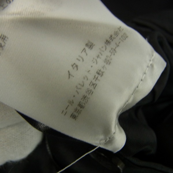 実際に弊社で買取させて頂いたNEIL BARRETT/ニールバレット TUXEDO/タキシード SUPER SKINNY FIT ジャケット/50の画像 4枚目