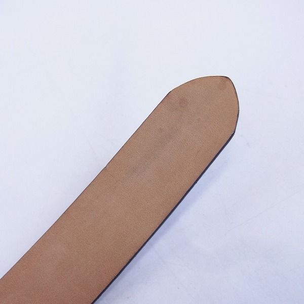 実際に弊社で買取させて頂いたalfredoBANNISTER/アルフレッドバニスター レザーベルトの画像 5枚目