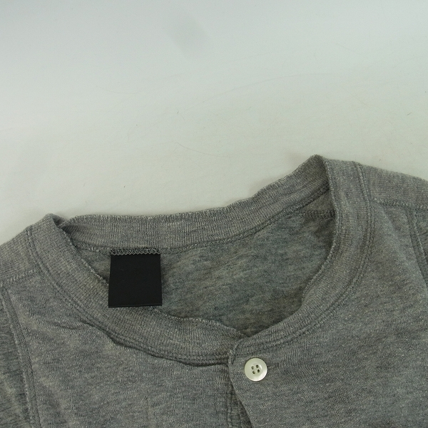 実際に弊社で買取させて頂いたN.HOOLYWOOD/エヌハリウッド ヘンリーネック 長袖カットソー/38の画像 4枚目