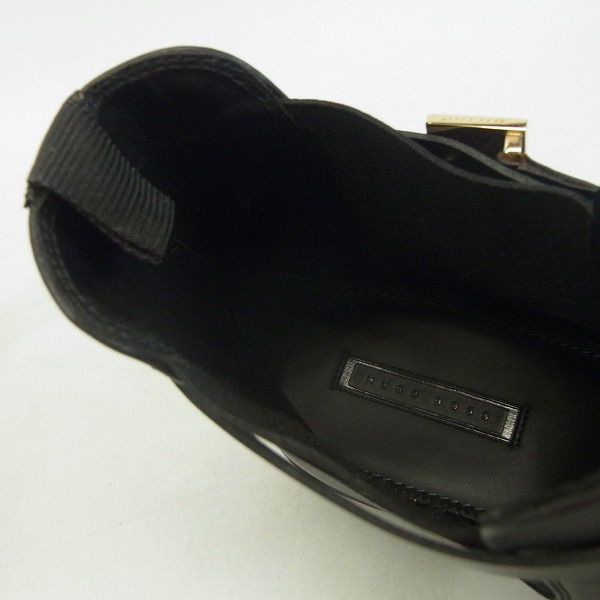 実際に弊社で買取させて頂いたHUGO BOSS/ヒューゴボス ストラップブーツ/サイドゴアブーツ/39の画像 4枚目