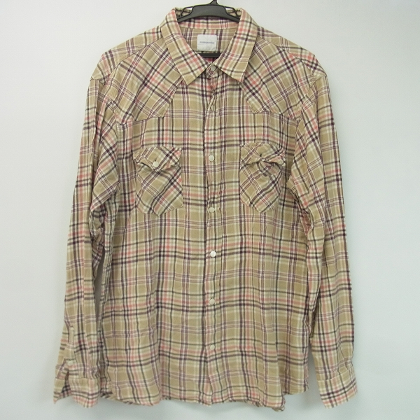 実際に弊社で買取させて頂いたGOODENOUGH/グッドイナフ チェックシャツ
