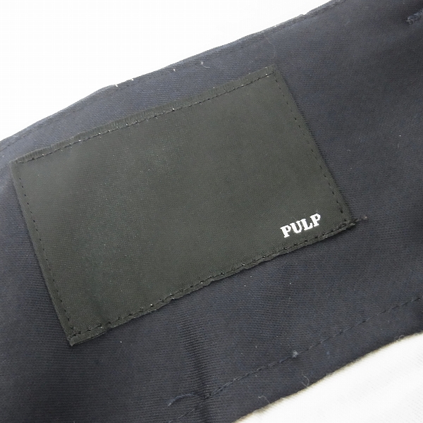 実際に弊社で買取させて頂いたPULP/パルプ 417 EDIFICE/エディフィス サイドライン ウール混ジャージーパンツ 3の画像 2枚目