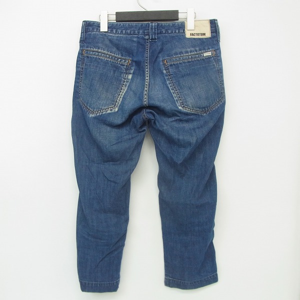 実際に弊社で買取させて頂いたFACTOTUM/ファクトタム CROPPED PANTS/クロップドパンツ /29の画像 1枚目