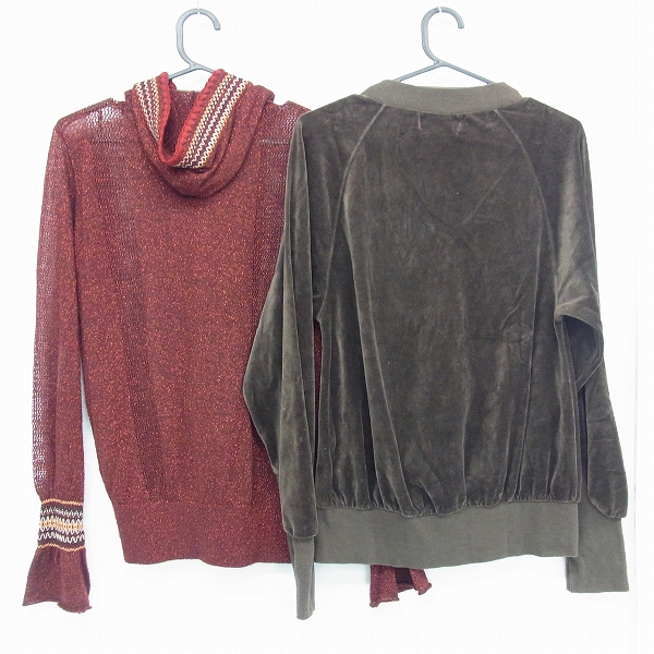 実際に弊社で買取させて頂いたHysterics/ヒステリックス ジップアップパーカ/長袖トップス FREE 計2点セットの画像 1枚目