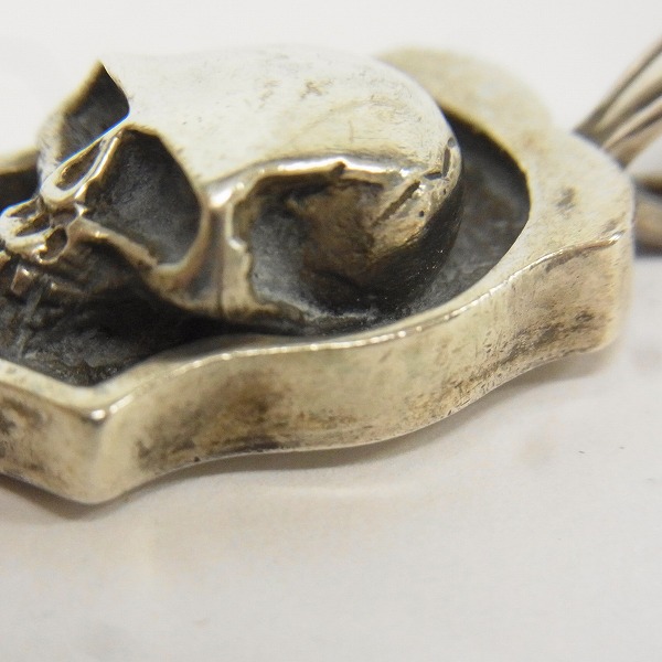 実際に弊社で買取させて頂いたSTANLEYGUESS/スタンリーゲス ギタースカル ペンダントトップ の画像 4枚目