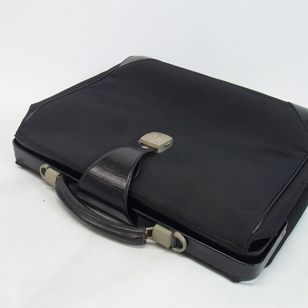 実際に弊社で買取させて頂いたdunhill/ダンヒル レザー 2WAY ショルダー ドクターバッグ/ダレスバッグ  の画像 2枚目