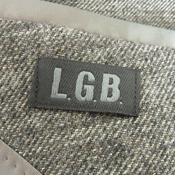 実際に弊社で買取させて頂いたLGB/ルグランブルー カットオフ ジャケット JK-4/M 01948F 3の画像 2枚目