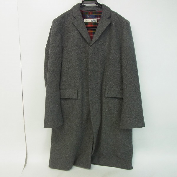 実際に弊社で買取させて頂いたFREDPERRY/フレッドペリー HAINSWORTH CHESTERFIELD COAT/ヘインズワースチェスターフィールドコート F2482/S