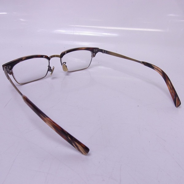 金子眼鏡 恒眸作 サーモント型 セルロイド 眼鏡/メガネフレーム T-253 