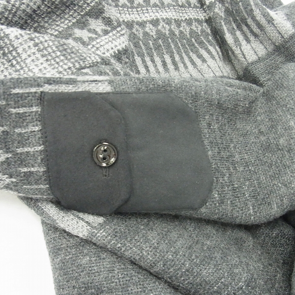 実際に弊社で買取させて頂いたFACTOTUM/ファクトタム ウール クルーネック ニットセーター/44の画像 7枚目