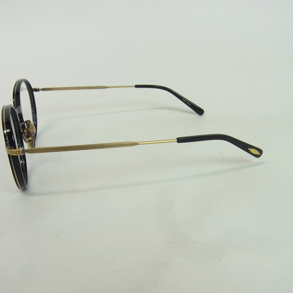 実際に弊社で買取させて頂いたOLIVER PEOPLES/オリバーピープルズ  眼鏡フレーム/ボストン GALLISTON BECR BK/AGの画像 2枚目