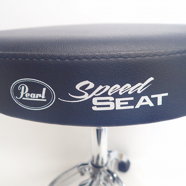 実際に弊社で買取させて頂いた★【型番不明】Pearl /パール Speed SEAT ドラムスローン/ドラムベンチの画像 1枚目