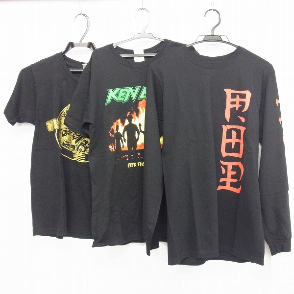 実際に弊社で買取させて頂いたken yokoyama/Hi-STANDARD/KEN BAND バンドTシャツ/ロンT S 計3点セット