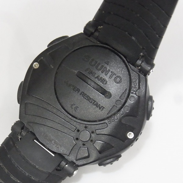 実際に弊社で買取させて頂いたSUUNTO/スント VECTOR/ベクター エックスブラック 腕時計 SS012279110【動作未確認】の画像 3枚目