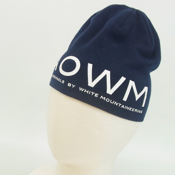 実際に弊社で買取させて頂いたadidas By White Mountaineering/アディダス ロゴプリント ビーニー ネイビー