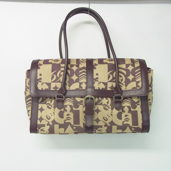 実際に弊社で買取させて頂いたHYSTERICS/ヒステリックス ガール/ロゴ ハンドバッグ