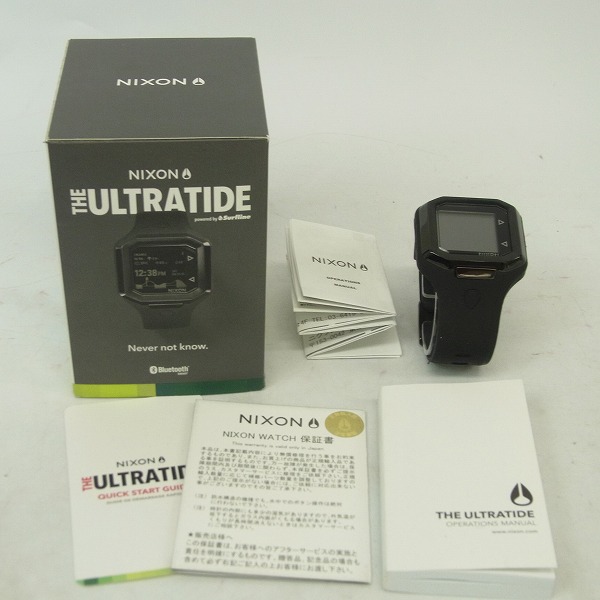 実際に弊社で買取させて頂いたNIXON/ニクソン THE ULTRATIDE 腕時計 A476 001-00【動作未確認】の画像 6枚目