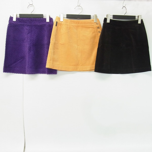 実際に弊社で買取させて頂いたARMANI JEANS /アルマーニジーンズ レディース スカート 3点セット