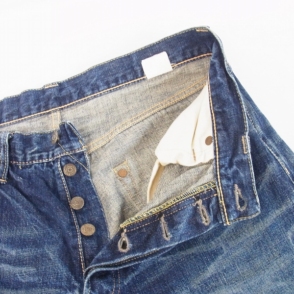 実際に弊社で買取させて頂いたSUGAR CANE/シュガーケーン 901 LONE STAR JEANS ロンスタージーンズ/34の画像 6枚目