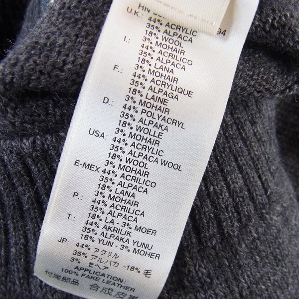 実際に弊社で買取させて頂いたDIESEL BLACK GOLD/ディーゼルブラックゴールド 半袖 長袖 シャツ タートルネック S×3 M×1/4点セットの画像 3枚目