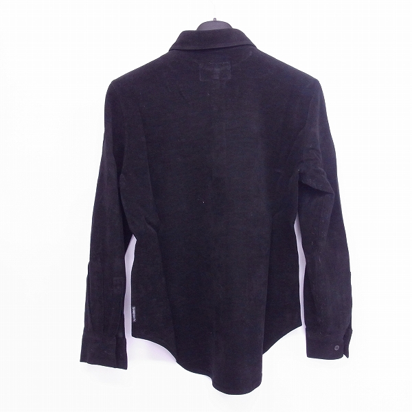 実際に弊社で買取させて頂いたARMANI JEANS/アルマーニジーンズ 長袖シャツ ブラック/38の画像 1枚目
