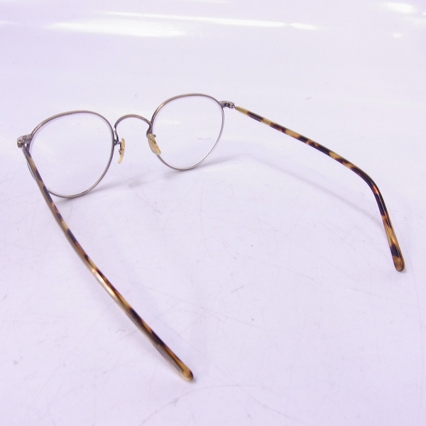 実際に弊社で買取させて頂いたOLIVER PEOPLES/オリバーピープルズ ボストン メガネフレーム OP-78 AGの画像 1枚目